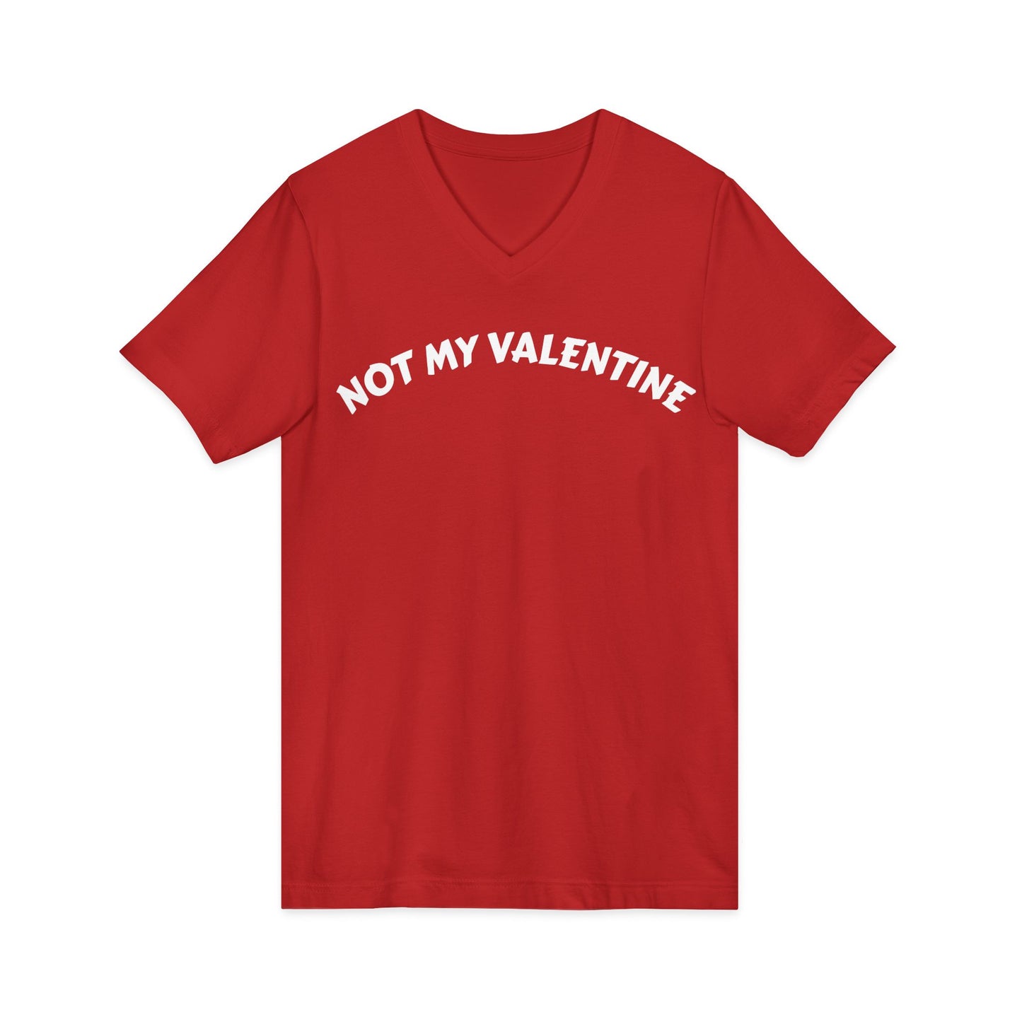 Unisex Jersey V-Neck Tee
