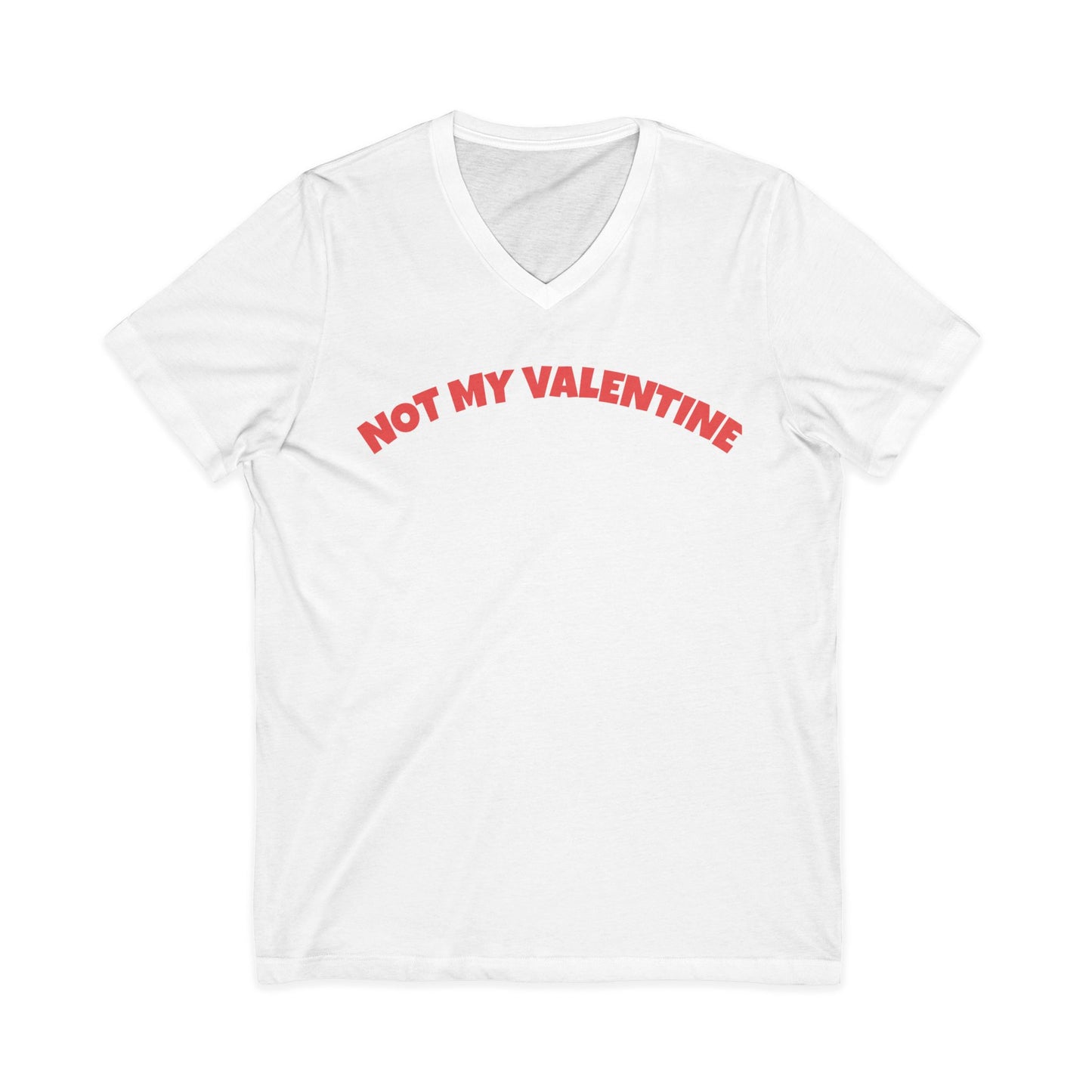 Unisex Jersey V-Neck Tee