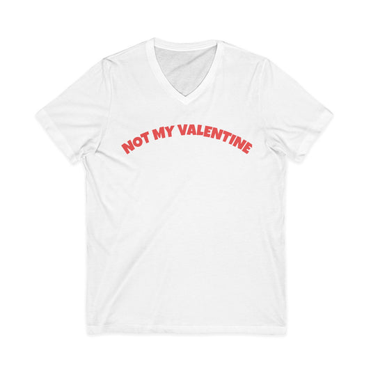 Unisex Jersey V-Neck Tee