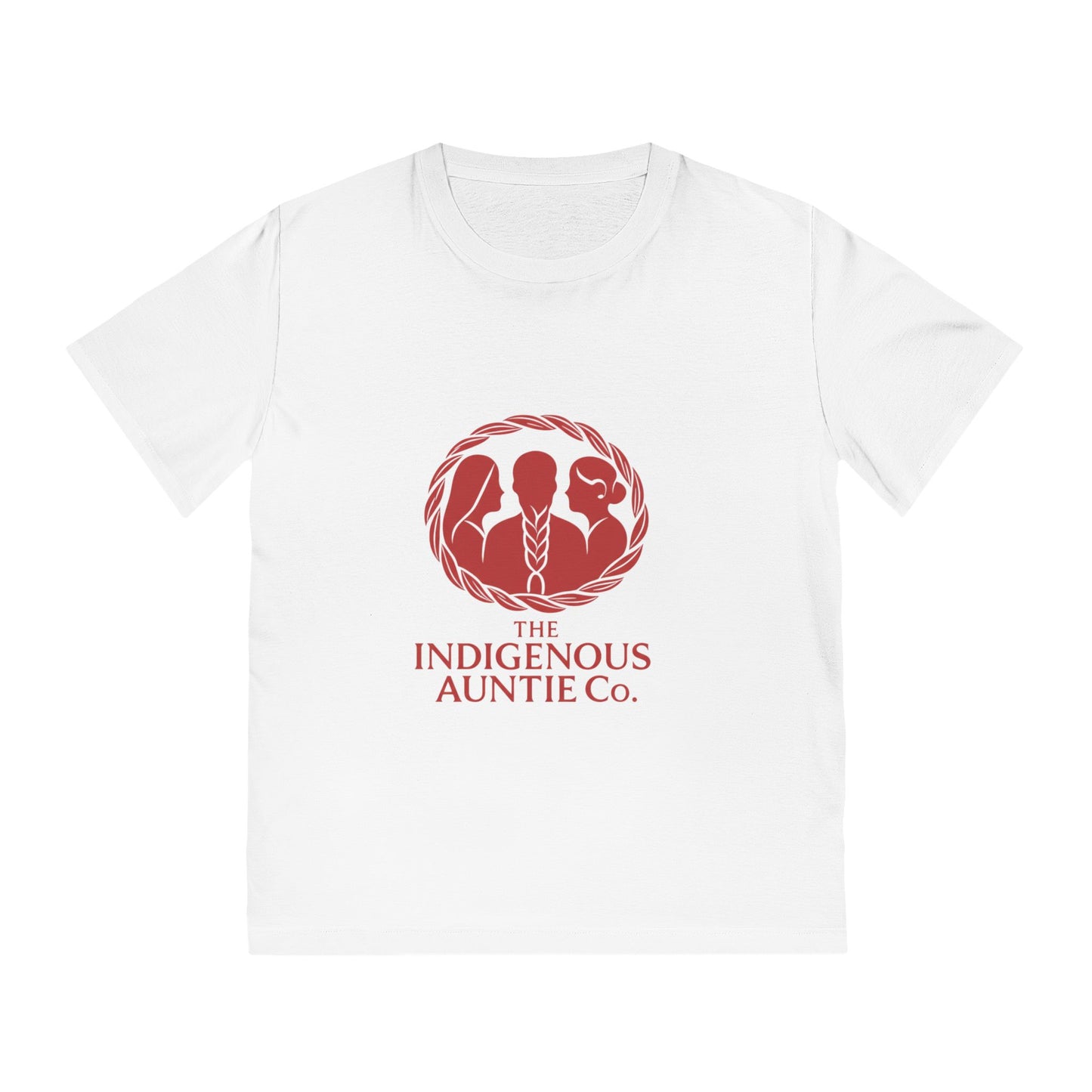 Indigenous Auntie Co. Valentine’s Day Red Logo T-Shirt