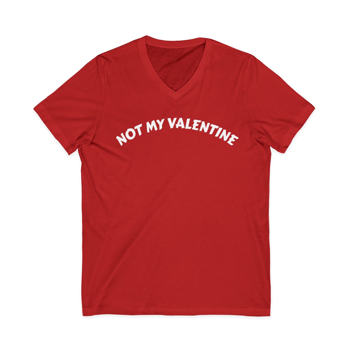 Unisex Jersey V-Neck Tee